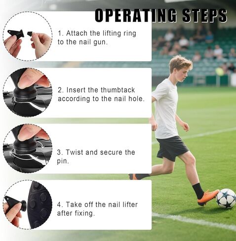12pcs Football Boot Studs, 11mm/0.43in & 8mm/0.31in Metal Soccer Cleats Spikes with Nail Remover Screw-in Rugby Spikes for Firm Surfaces Outdoor Athletic Training in Saudi Arabia