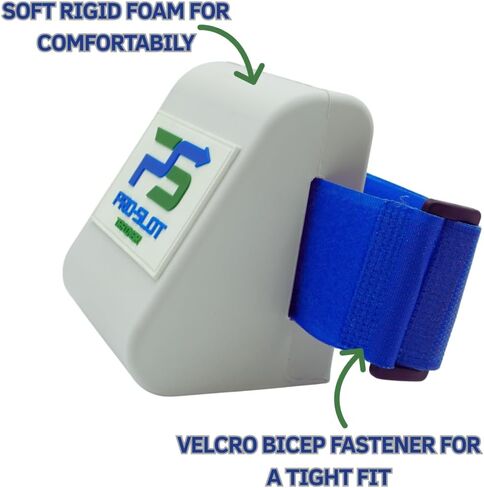 GolfTrainingAids The Pro-Slot Trainer أداة تدريب التأرجح للجولف تساعد على القوة والدقة والاتساق | يحسن ميكانيكا التأرجح، ودوران الكتف وتمديد الذراع - تصميم إسفنجي مريح in Kuwait