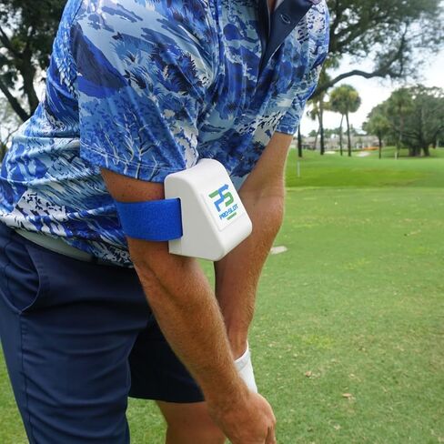 GolfTrainingAids The Pro-Slot Trainer أداة تدريب التأرجح للجولف تساعد على القوة والدقة والاتساق | يحسن ميكانيكا التأرجح، ودوران الكتف وتمديد الذراع - تصميم إسفنجي مريح in Kuwait