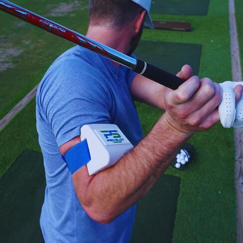 GolfTrainingAids The Pro-Slot Trainer أداة تدريب التأرجح للجولف تساعد على القوة والدقة والاتساق | يحسن ميكانيكا التأرجح، ودوران الكتف وتمديد الذراع - تصميم إسفنجي مريح in Kuwait