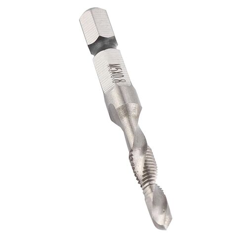 Semme M5 HSS Hex Shank Drill Tap Taper Drill Bits Power Tool Part for Soft Metals Iron Aluminum Plates in Saudi Arabia