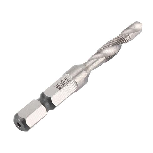 Semme M5 HSS Hex Shank Drill Tap Taper Drill Bits Power Tool Part for Soft Metals Iron Aluminum Plates in Saudi Arabia