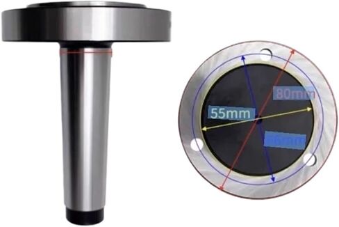 MT5 MS5 80MM Taper Shank Ring Flange Plate Connector Adapter MT5-80 5-Q-80 in Saudi Arabia