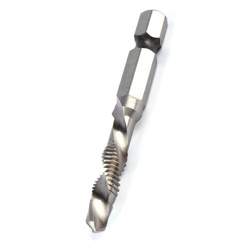 Semme M6 HSS Hex Shank Drill & Tap Taper Drill Bits Power Tool for Soft Metals Aluminum Iron, High Hardness Durable in Saudi Arabia