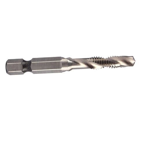 Semme M6 HSS Hex Shank Drill & Tap Taper Drill Bits Power Tool for Soft Metals Aluminum Iron, High Hardness Durable in Saudi Arabia