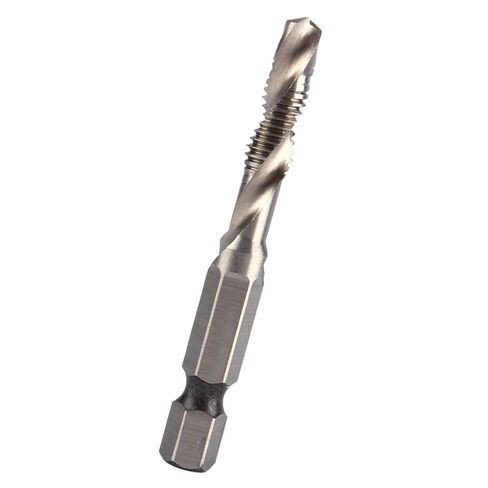 Semme M6 HSS Hex Shank Drill & Tap Taper Drill Bits Power Tool for Soft Metals Aluminum Iron, High Hardness Durable in Saudi Arabia