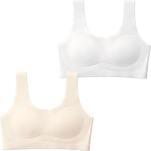 ملابس داخلية للتدريب للفتيات المراهقات 10-16 حمالات صدر رياضية للأطفال بدون خياطة in Kuwait