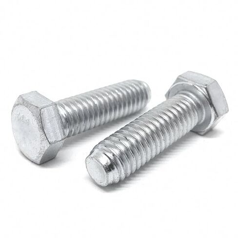 (25 قطعة) M12-1.25x30 فئة 10.9 براغي سداسية ذات خيط رفيع للغاية من الزنك الشفاف in Kuwait