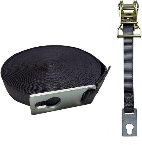 Brumleve Center Ridge Strap Kit with Ratchet, 1 inch x 46 feet/Keyhole Plates in Kuwait