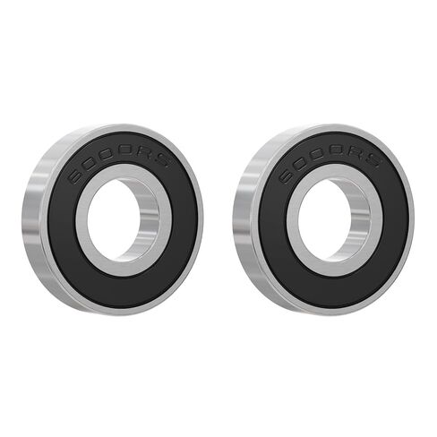 2Pcs 6000RS Deep Groove Ball Bearings ID 10mm x OD 26mm x Width 8mm 6000-2RS Double Rubber Seal Deep Groove Ball Bearings Miniature Bearing Industrial Bearing in Kuwait