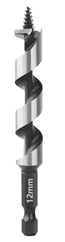 5Pcs 5/6/8/10/12mm Woodworking Ship Auger Drill Bit Set 1/4'' Hex Quick Change Shank HCS for Soft Hard Wood Hole Saw in Saudi Arabia