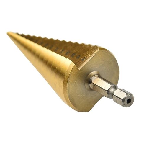 HSS خطوة مثقاب الخشب 4-32 مللي متر عرافة التيتانيوم مخروط ثقب القاطع متعددة الوظائف مخرطة لوحة الحديد الألومنيوم لوحة الحفر المعادن الأساسية الحفر in Kuwait