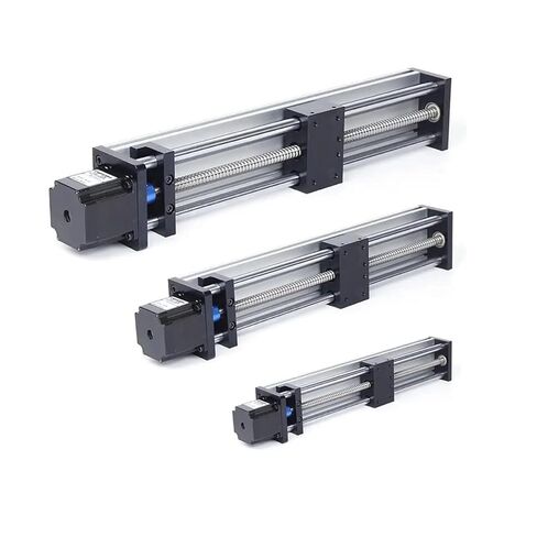 الكرة اللولبية الخطية دليل السكك الحديدية الكرة اللولبية الخطية السكك الحديدية الحركة الشريحة 100 مللي متر الكرة اللولبية الخطية دليل الشريحة in Kuwait