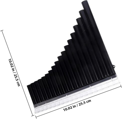 C مفتاح عموم الناي 18 أنابيب متوسطة الحجم C أداة الرياح المحمولة التقليدية Panpipe للمدرسة والأداء in Kuwait