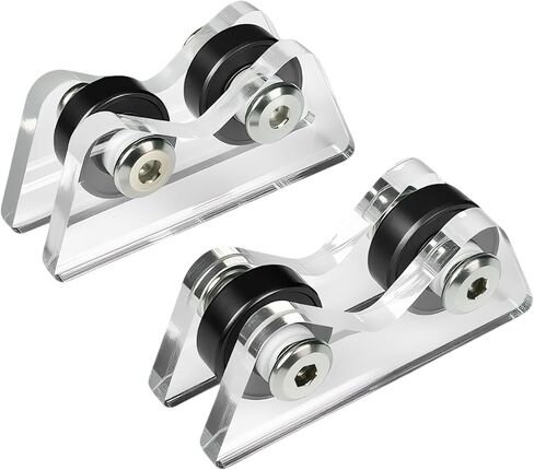 قطعتان من جهاز فحص استقامة عصا البلياردو - ملحقات البلياردو الأساسية لنوادي السنوكر واللاعبين - أداة فحص استقامة بكرة البلياردو المحمولة والدقيقة in Kuwait