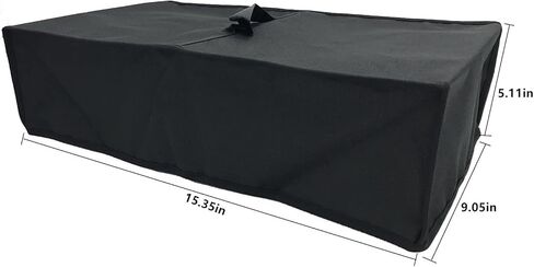 Wanty Black Antistatic Water-Proof Dust-Proof Nylon Fabric Printer Cover Case Protector for Wave Music System IV in Saudi Arabia