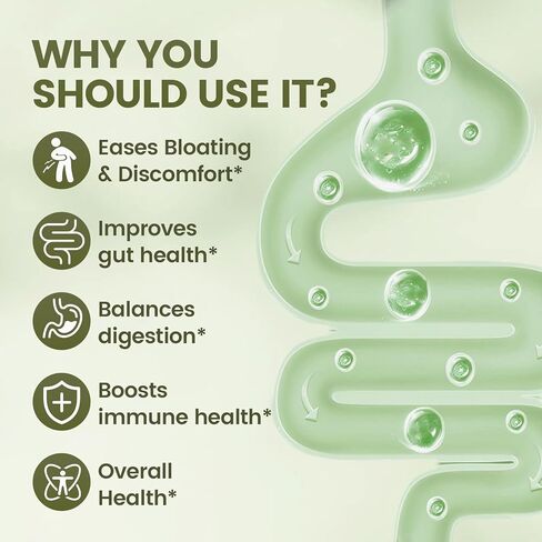 كبسولات صحة الأمعاء من نورا مع الفلفل الأسود البربرين - مكمل للأغشية الحيوية للأمعاء للنساء، توازن الجهاز الهضمي، غير معدل وراثيًا، 90 كبسولة (1) in Kuwait