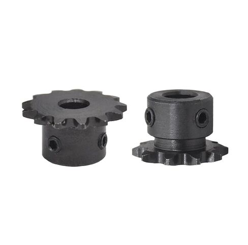 ترس ترس محرك ثقيل من الفولاذ 15T 04C ترس سلسلة من الصلب ناقل الحركة الصناعي عجلة ضرس تتحمل 6-16 مم (12 مم (أخدود)) in Kuwait