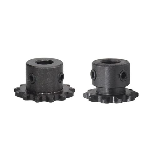 ترس ترس محرك فولاذي شديد التحمل قطعة واحدة 12T 04C ترس سلسلة 45# فولاذ 12 أسنان محرك صناعي عجلة ضرس حجم التجويف 5 6 .35 7 8 10 12 مم (5 مم) in Kuwait