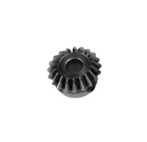 ترس ترس محرك فولاذي شديد التحمل قطعة واحدة ترس مشطوف 1.5 معامل 16 سنًا مع فتحة داخلية 6 مم 8 مم 10 مم 12 مم 90 درجة تروس فولاذية تخفيف مع برغي (6 مم) in Kuwait