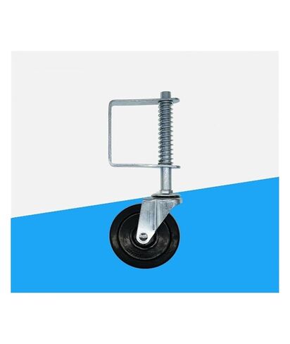 1 Pack 4 Inch Spring Wheel Door Accessories Damping Household Door Casters for Uneven Roads in Saudi Arabia
