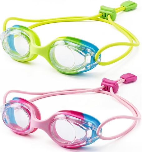 Aegend Swim Goggles for Toddler Kids 3-8 Comfort Fit Anti-Fog Pool Goggles for Swimming in Saudi Arabia