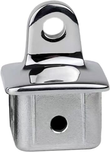 نهاية عين علوية من الفولاذ المقاوم للصدأ من الدرجة البحرية 316 (عبوة من قطعتين) - نهاية عين داخلية مربعة مقاومة للتآكل لمظلة قارب أنبوبية OD مقاس 1.25 بوصة، يخت، مركب شراعي - ملاءمة آمنة، سهلة التركيب in Kuwait