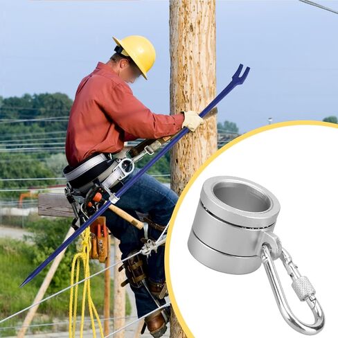 طوق قفل شريط الأكمام 7/8 بوصة مع نقطة ربط ربط لحبل الأدوات، طوق ربط الأدوات لقضبان الأكمام المتوافقة مع شريط 7/8 بوصة in Kuwait