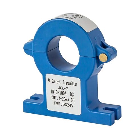24VDC JXK-7 الارسال الحالي 4-20MA 0-10V RS485 التيار المتناوب/تيار مستمر الاستشعار الحالي قاعة محول التيار 0-100A 0-200A محول التيار in Kuwait
