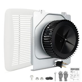 C350BN B وحدة مروحة عادم الحمام ومجموعة الشبكة، 70 CFM، 3.0 Sone، تناسب وحدة 696N(695) B، C-350C2/VC-307C2ND، C-350/370A-A،VC305C2N، VC305AN، 690-A، 696NC، 696ND-B - حمام تدفق هواء قوي ترقيات in Kuwait