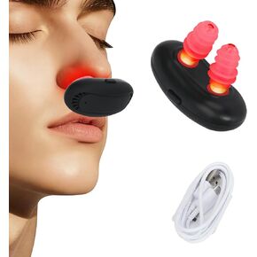 العلاج بالضوء الأحمر للأنف، علاج الجيوب الأنفية بالضوء الأحمر، جهاز العلاج بالضوء الأحمر للأنف - جهاز الأنف LED القابل لإعادة الشحن عبر USB. in Kuwait