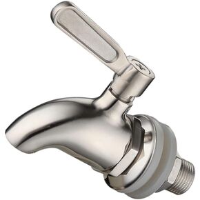 Cabilock 1Pc Stainless Steel Wine Barrel Faucet Rust Drink Dispenser for Wine Beer Juice and Boiling Water Easy to Install Valve for Home Brewing and Beverage in Kuwait
