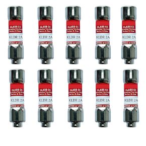 10-Pack New KLDR-2 KLDR-2A 600Vac Time Delay Fuse,KLDR 2A Class CC Cartridge Fuse in Saudi Arabia