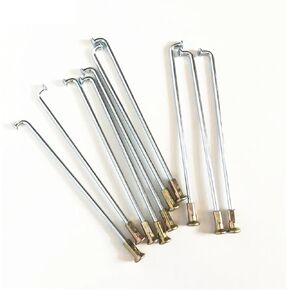 36pcs/lot 8G Fit For Fit For Bicycle Spokes 9K Motorcycle Spokes 3.5mm 4mm*124-235mm Fit For E-bicycle Spokes JH70 GN250 125(195mmX3.5mm) in Saudi Arabia