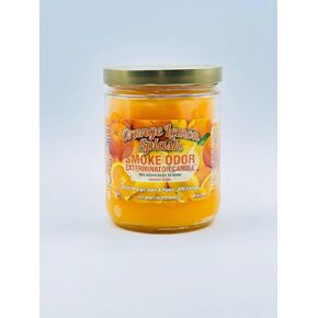Smoke Odor Exterminator Candle Orange Lemon Splash in Kuwait