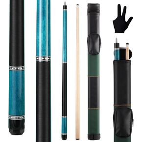 Canadian Maple Pool Cue Stick Set, 58 inch 18oz 19oz 20oz 21oz Billiard House Bar Pool Stick, 12.5mm Tip Billiard Cue for Beginner, Commercial and Home Entertainment in Saudi Arabia