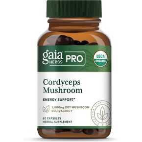 GAIA HERBS PRO فطر الكورديسيبس - 60 كبسولة in Kuwait