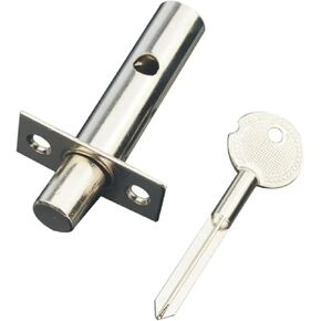 إكسسوارات قفل باب غير مرئي من الفولاذ المقاوم للصدأ، قفل مدير بسيط سميك، مجموعة قفل الخصوصية(1) in Kuwait