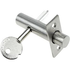 قفل باب غير مرئي من الفولاذ المقاوم للصدأ سهل التركيب، قفل نقر بسيط سميك، قفل خصوصية (2) in Kuwait