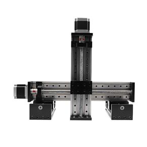 طاولة انزلاق دليل خطي مربع مزدوج 1204/1605/1610 100-1000 مم منصة محور الكرة اللولبية السكتة الدماغية المرحلة 2/4 قطعة منزلقات (طاولة SFU1605 50x80، ضربة 100 مم) in Kuwait