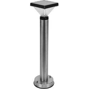 Gama Sonic Luxor Solar Pathway Light, Black Aluminum, 50 Lumen LED Landscape Solar Path Lamp - 2 Pack (146iP250080) in Saudi Arabia