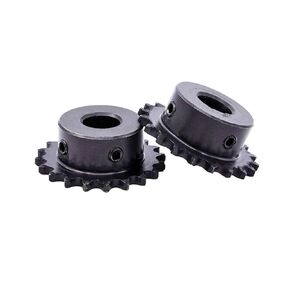 Steel Heavy Duty Motor Pinion Gear 1Pcs 12Teeth - 35Teeth 04C Chain Gear 45# Steel Industrial Sprocket Wheel 6mm Bore Motor Drive(04C 20T) in Saudi Arabia