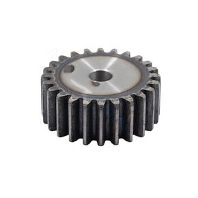 ترس ترس محرك فولاذي شديد التحمل 2 ترس حفز 10T-25T تروس نقل معدنية فولاذية سميكة 20 مم (أسنان 23T) in Kuwait