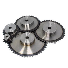 ثقب عملية ترس المحرك الصلب الثقيل 40-80T 04C سلسلة الاضراس والعتاد عجلة نقل صناعية (60 سنًا (تتحمل 10 مم) in Kuwait