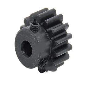 ترس ترس محرك فولاذي شديد التحمل 1.5 متر 12-35T ناقل حركة معدني تتحمل 6/8 مم اسوداد السطح (1.5M-15T-تتحمل 5 مم) in Kuwait