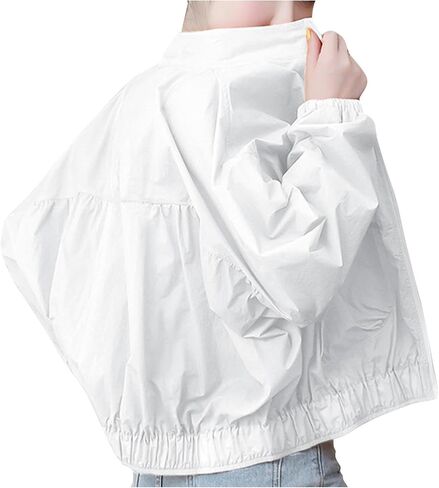 قمصان واقية من الشمس للنساء، سترات خفيفة الوزن، ملابس نسائية للحماية من أشعة الشمس فوق البنفسجية بعامل حماية من الأشعة فوق البنفسجية 50+، مقاس كبير، ملابس لقضاء العطلات على الشاطئ in Kuwait