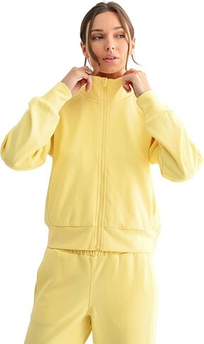 سترة Mono B Luxe Sand Wash Rib Zip in Saudi Arabia
