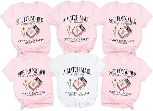 Lucky in Love, Feeling Lucky Bachelorette Party Matching T-Shirt Drinking Girls T-Shirts, Bride Squad Bridesmaids Shirt, Funny Matching Wedding Party Unisex Tee, Bridesmaid Gift Multicolor in Saudi Arabia