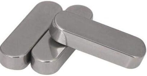 Fasteners, 10Pcs 33 44 55 66 Square and Rectangular Keys GB1096 Stainless Steel Dowel Drive Shaft Parallel Key HW212 - (Size:5x5; Length:14mm) in Kuwait