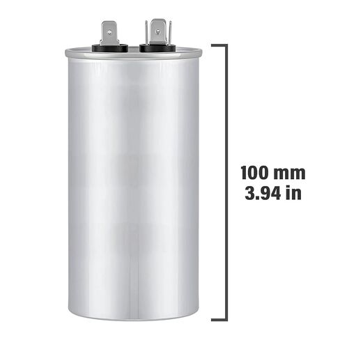 45 فائق التوهج 45MFD CBB65B تشغيل بدء مكثف مستدير 45 فائق التوهج MFD 370 فولت أو 450 فولت CBB65 مكثفات مكيف الهواء 370VAC 440VAC 450VAC ± 6% 50/60 هرتز للتيار المتردد in Kuwait